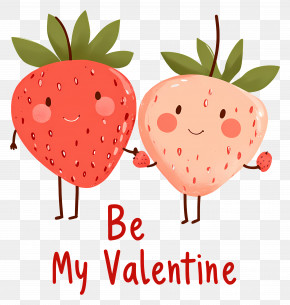 Valentine - Valentine Strawberries PNG