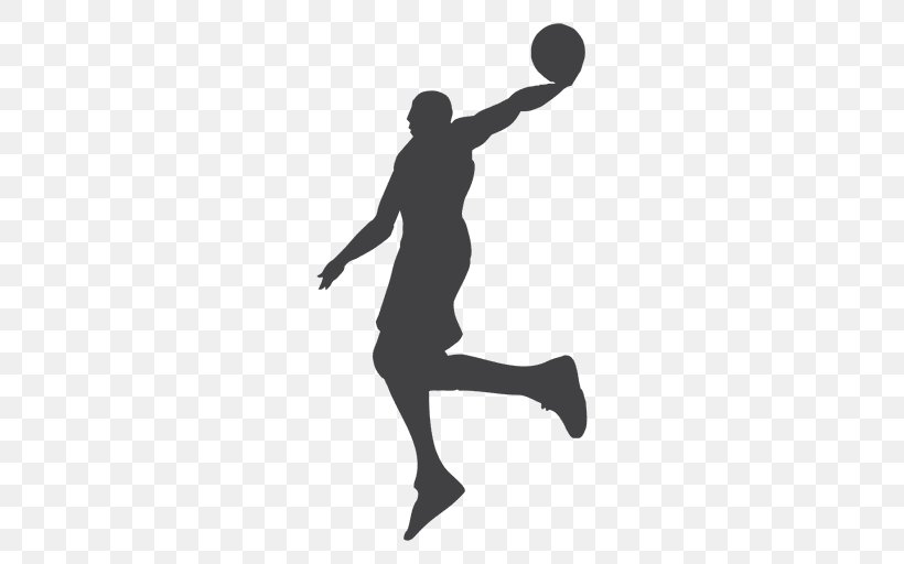 Wall Decal Sticker Basketball Sport, PNG, 512x512px, Wall Decal, Arm, Balance, Basketball, Black And White Download Free