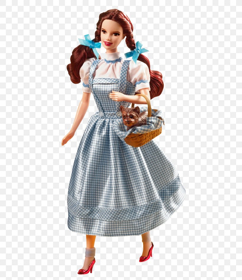 Dorothy Gale The Wizard Of Oz Dorothy Barbie Doll #N6559 Toto Ken, PNG, 640x950px, Dorothy Gale, Barbie, Barbie As Rapunzel, Costume, Costume Design Download Free