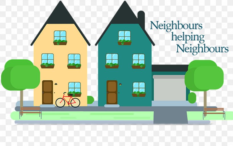 Clip Art Illustration Image House Neighbor, PNG, 1000x627px, House, Area, Cartoon, Condominium, Elevation Download Free