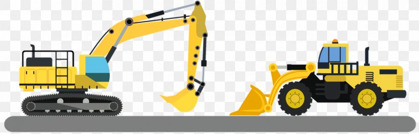 Heavy Machinery Yellow, PNG, 1838x590px, Heavy Machinery, Construction, Construction Equipment, Crane, Heavy Industry Download Free