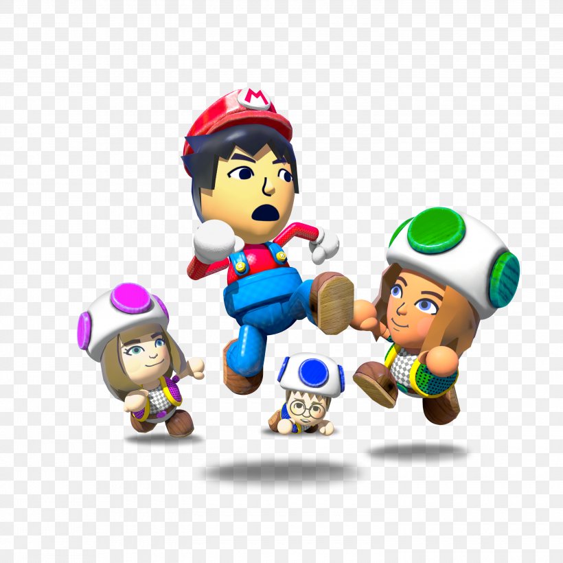 Nintendo Land Wii U Gamepad Mario Yoshi Png 3000x3000px Nintendo Land Figurine Game Mario Bros