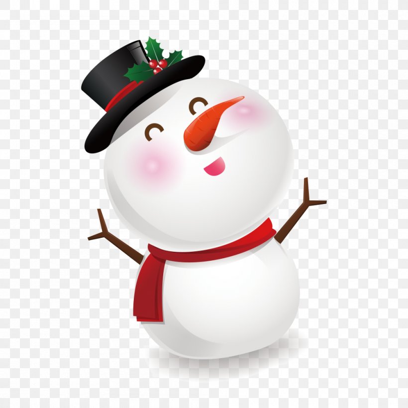 Snowman Cartoon, PNG, 1000x1000px, Snowman, Art, Cartoon, Christmas, Christmas Ornament Download Free