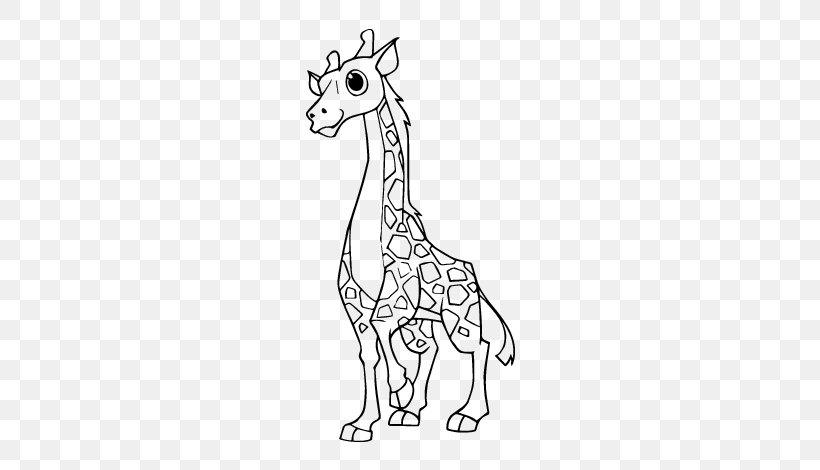 National Geographic Animal Jam Okapi Drawing Northern Giraffe, PNG, 600x470px, National Geographic Animal Jam, Animal, Animal Figure, Artwork, Black And White Download Free