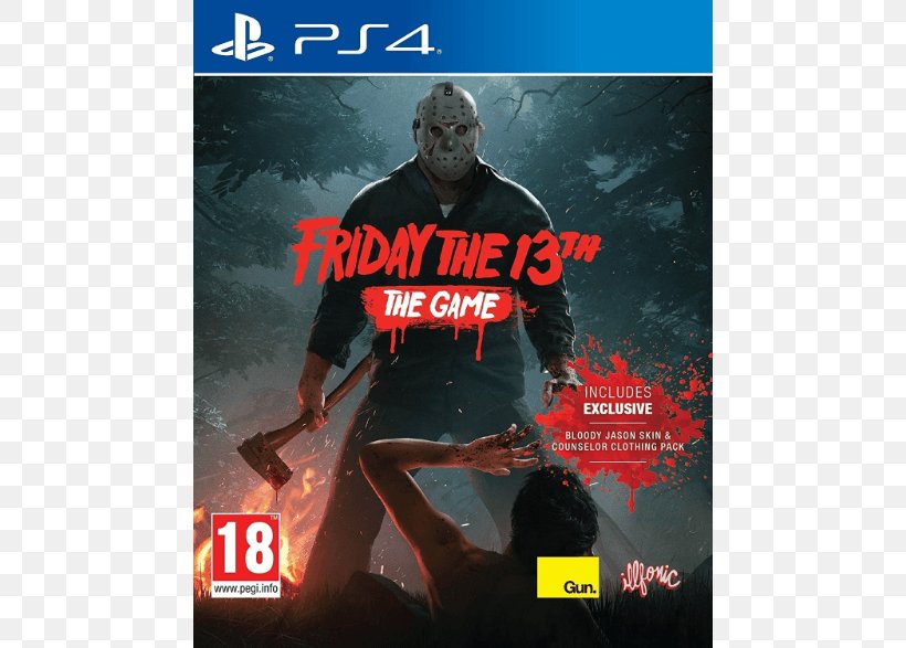 Friday The 13th: The Game Jason Voorhees Video Game PlayStation 4, PNG, 786x587px, Friday The 13th The Game, Action Film, Advertising, Angry Birds Star Wars, Brand Download Free