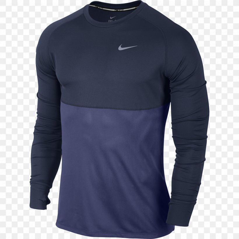 Long-sleeved T-shirt Hoodie Nike Top, PNG, 2000x2000px, Tshirt, Active Shirt, Clothing, Drifit, Hoodie Download Free