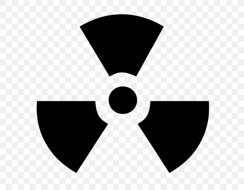 Radioactive Decay Radiation Symbol, PNG, 640x640px, Radioactive Decay, Black, Black And White, Brand, Hazard Symbol Download Free