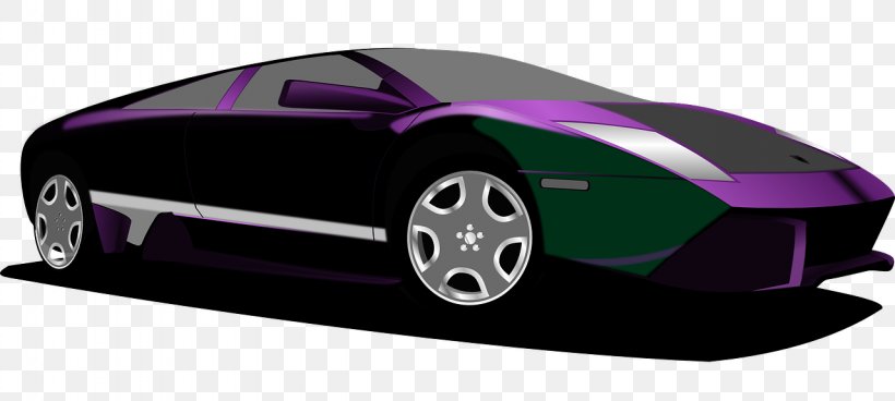 Sports Car Lamborghini Clip Art, PNG, 1280x575px, Car, Automotive Design, Automotive Exterior, Brand, Lamborghini Download Free