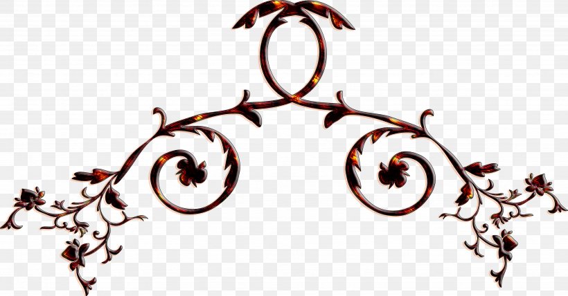 Vector Ornament Clip Art, PNG, 3887x2031px, Vector, Branch, Floral Design, Flower, Ornament Download Free