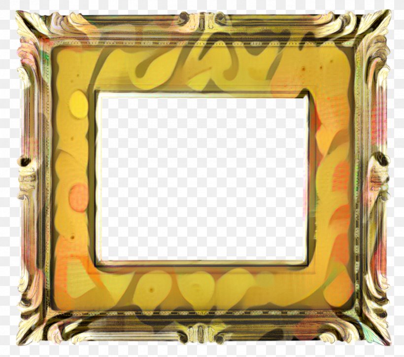 Background Design Frame, PNG, 1277x1128px, Picture Frames, Interior Design, Picture Frame, Rectangle, Yellow Download Free