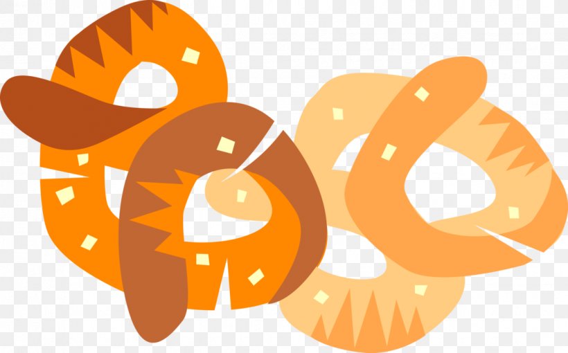 Clip Art Illustration Pretzel Vector Graphics Image, PNG, 1124x700px, Pretzel, Logo, Orange, Royalty Payment, Royaltyfree Download Free