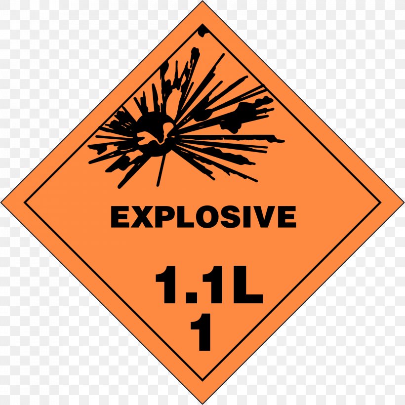 Dangerous Goods Explosive Material Placard Explosion Label, PNG, 1681x1681px, Dangerous Goods, Ammonium Nitrate, Area, Brand, Chemical Substance Download Free