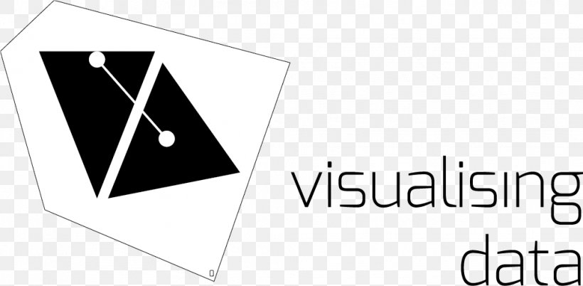Data Visualization Logo Triangle, PNG, 1016x499px, Visualization, Area, Black, Black And White, Brand Download Free