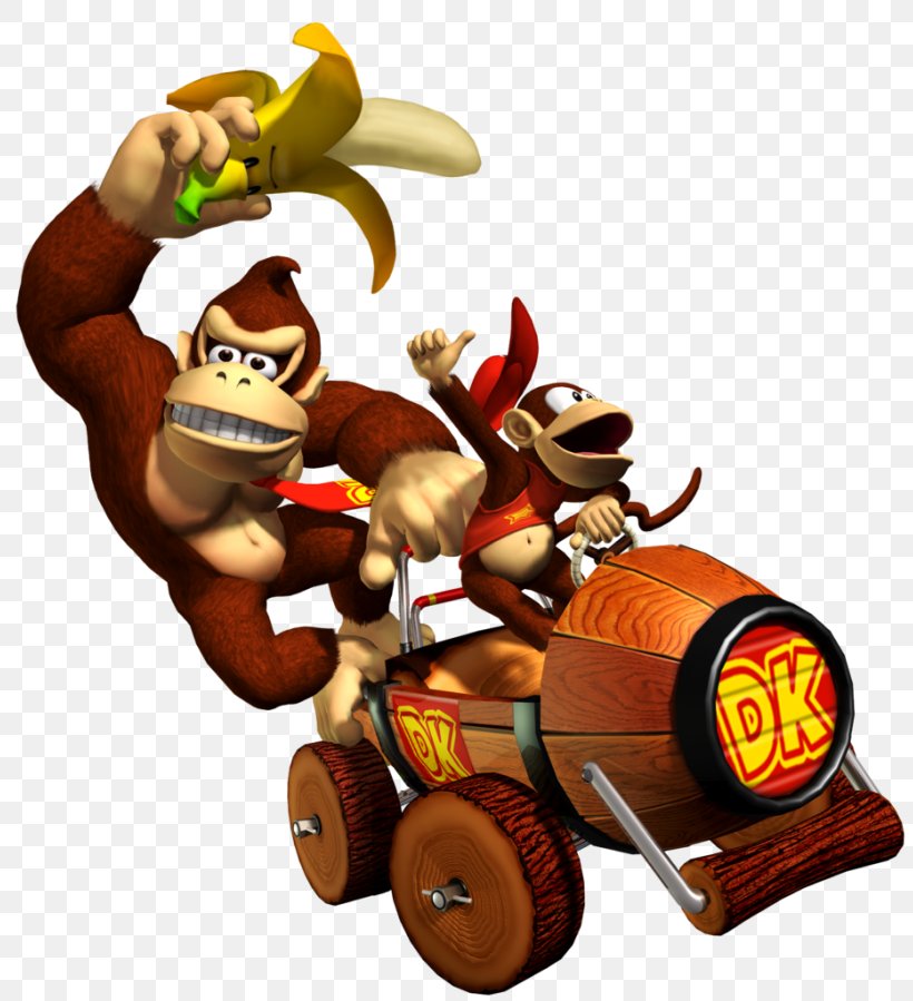 Super Mario Kart Mario Kart: Double Dash Donkey Kong Country Mario Kart 7, PNG, 813x899px, Super Mario Kart, Diddy Kong, Donkey Kong, Donkey Kong Country, Mario Download Free