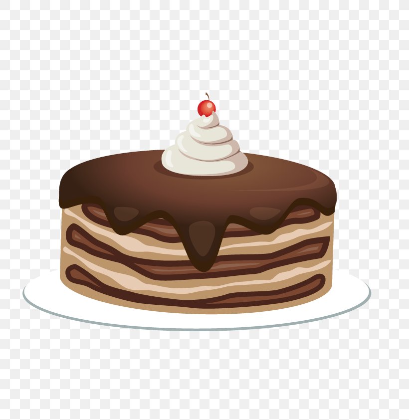Vector Chocolate Cake, PNG, 800x842px, Chocolate Cake, Bread, Buttercream, Buttermilk, Cafe Download Free