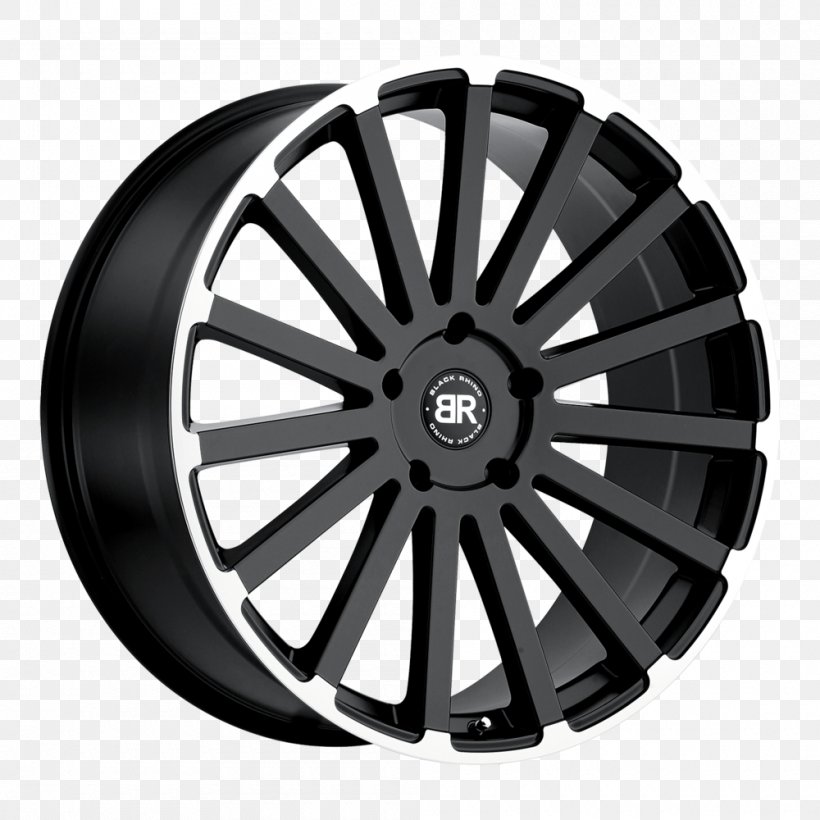 Rim Black Rhinoceros Wheel Sport Utility Vehicle, PNG, 1000x1000px, Rim, Alloy Wheel, Auto Part, Automotive Tire, Automotive Wheel System Download Free