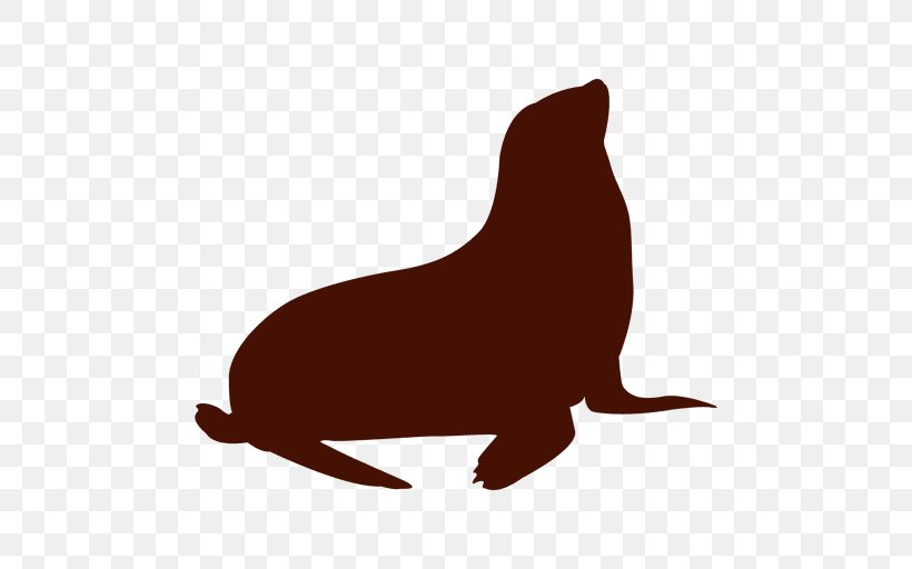 Sea Lion Silhouette Logo Clip Art, PNG, 512x512px, Sea Lion, California Sea Lion, Carnivoran, Dog Like Mammal, Drawing Download Free