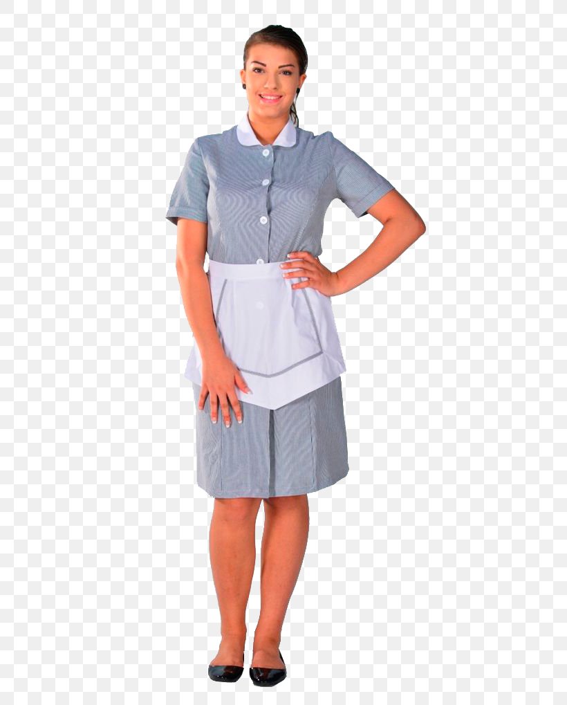 Sleeve Maid Uniform Apron Lab Coats, PNG, 629x1019px, Sleeve, Abdomen, Apron, Blouse, Blue Download Free