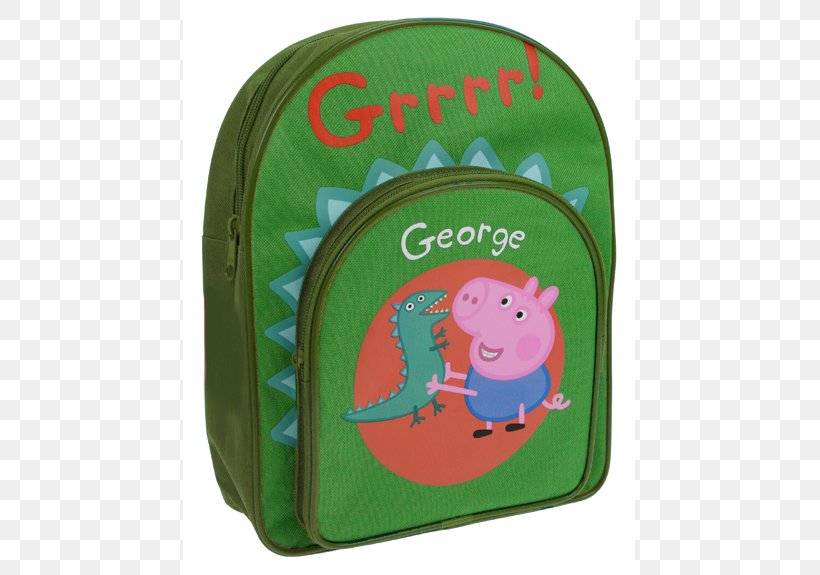 George Pig Backpack Bag Trolley Suitcase, PNG, 575x575px, George Pig, Backpack, Bag, Baggage, Diaper Bags Download Free