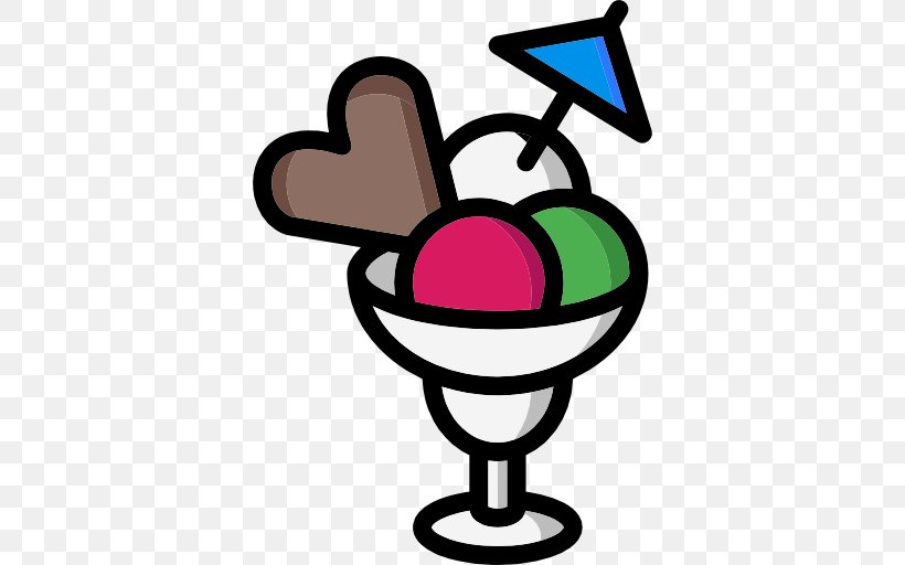 Ice Cream Sundae Clip Art, PNG, 512x512px, Ice Cream, Artwork, Cream, Food, Sundae Download Free