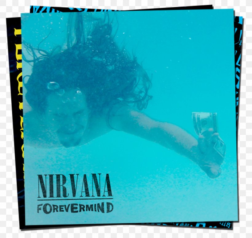 Nevermind Nirvana Advertising Compact Disc Turquoise, PNG, 970x918px, Nevermind, Advertising, Anniversary, Aqua, Brand Download Free