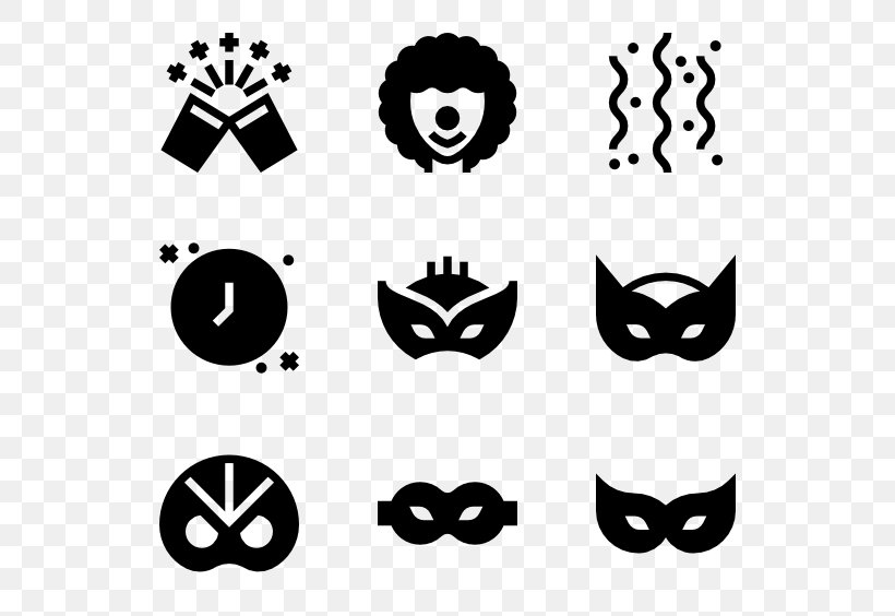 Costume Party Web Typography Clip Art, PNG, 600x564px, Costume Party, Black, Black And White, Business, Cat Download Free