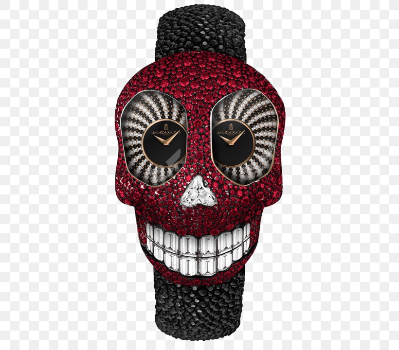 Skull Jewellery De Grisogono Watch Ring, PNG, 720x720px, Skull, Bone, Charms Pendants, Clock, Clothing Accessories Download Free