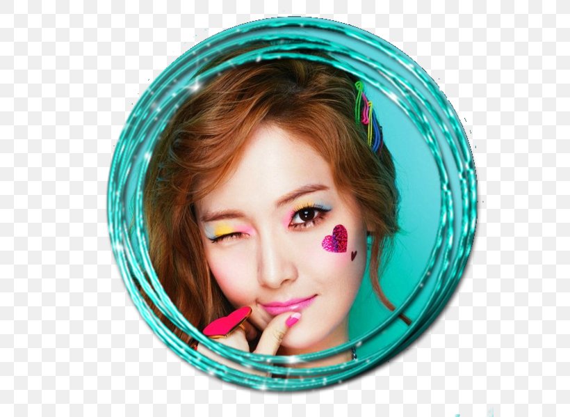 Jessica Jung Girls' Generation South Korea S.M. Entertainment Make-up, PNG, 600x599px, Watercolor, Cartoon, Flower, Frame, Heart Download Free