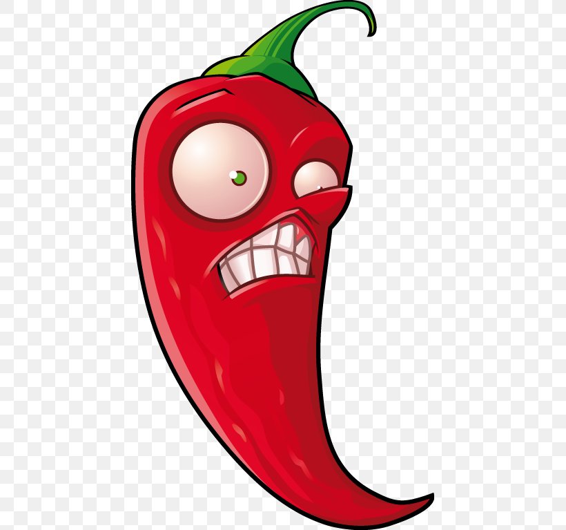 Plants Vs. Zombies 2: It's About Time Chili Pepper Mexican Cuisine Capsicum, PNG, 439x767px, Watercolor, Cartoon, Flower, Frame, Heart Download Free