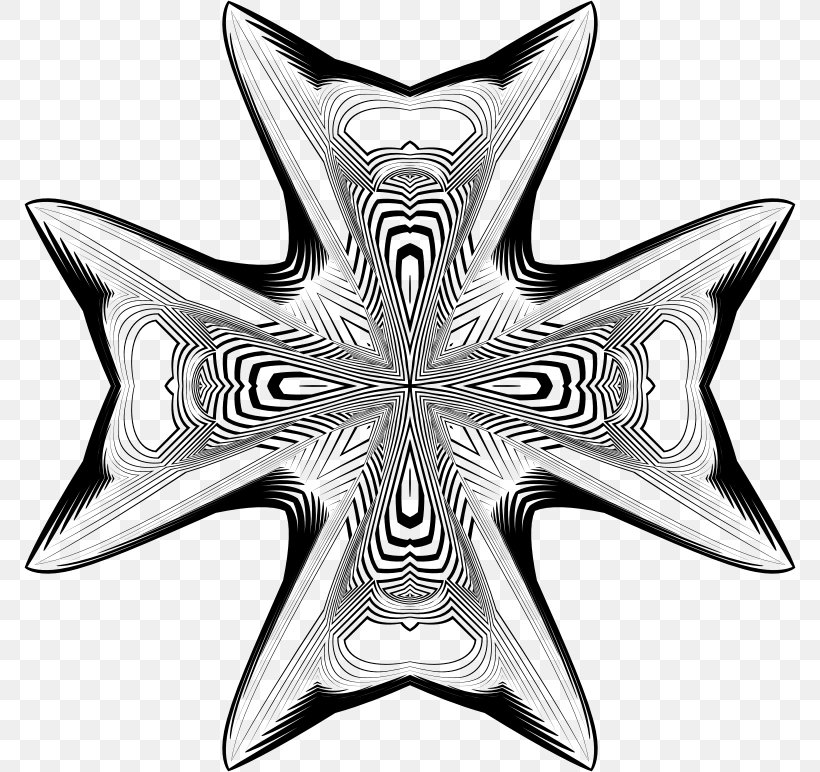 Symmetry Line Star Pattern, PNG, 772x772px, Symmetry, Black And White, Cross, Star, Symbol Download Free