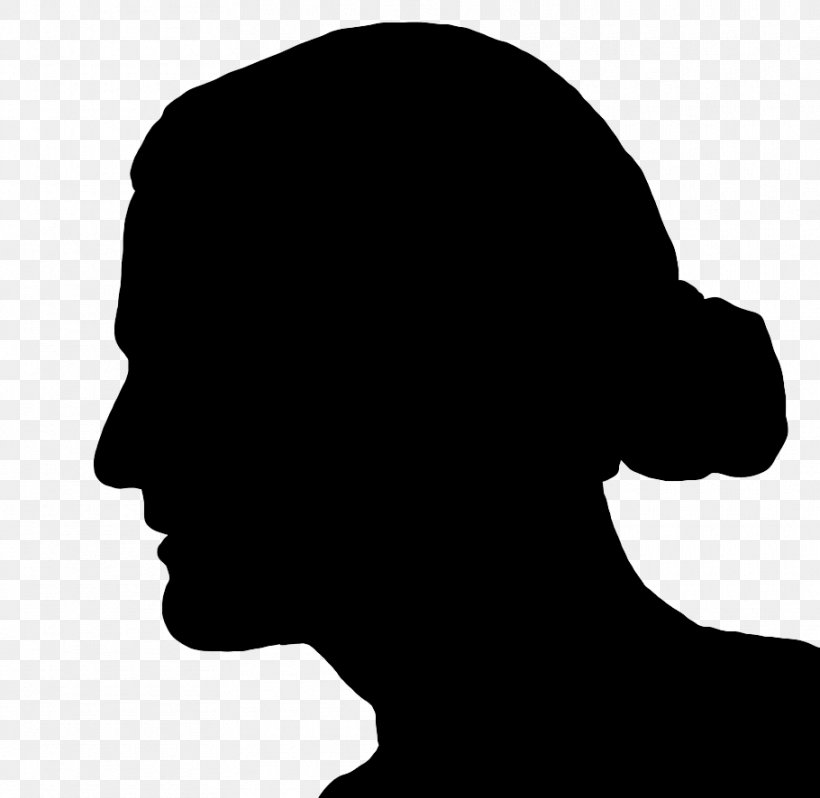 Silhouette Female Photography, PNG, 910x886px, Silhouette, Black, Black And White, Face, Facial Expression Download Free