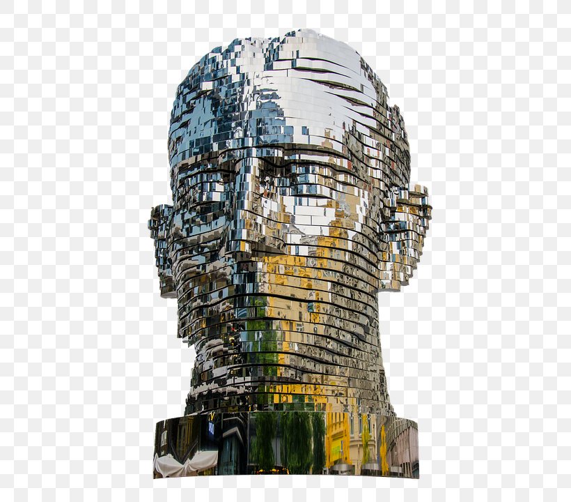 Statue Of Franz Kafka METALmorphosis Head Of Franz Kafka Image, PNG, 507x720px, Franz Kafka, Art, Artist, Head, Mosaic Download Free
