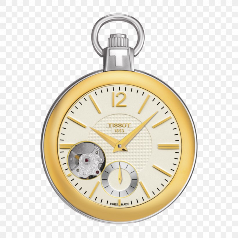 Tissot Pocket Watch Mechanical Watch Skeleton Watch, PNG, 1200x1200px, Tissot, Breitling Sa, Clock, Counterfeit Watch, Home Accessories Download Free