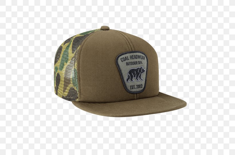 Baseball Cap Coal Olive Fullcap, PNG, 540x540px, Baseball Cap, Brand, Camouflage, Cap, Clothing Download Free