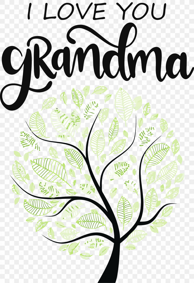 Floral Design, PNG, 2053x3000px, Grandmothers Day, Biology, Floral Design, Grandma, Leaf Download Free