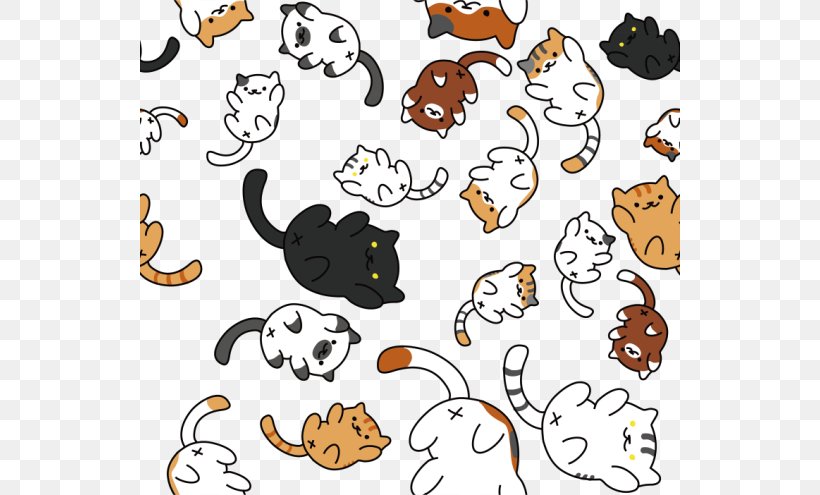 Neko Atsume Cat Kitten Felidae Game, PNG, 540x495px, Neko Atsume, Animal Figure, Art, Artwork, Carnivoran Download Free