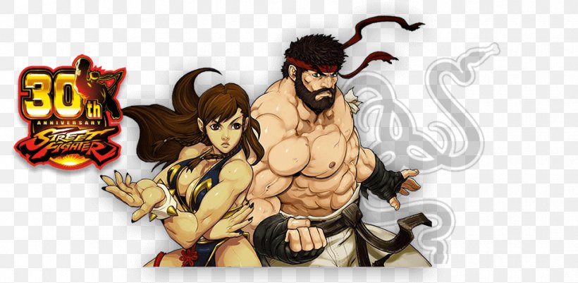 Street Fighter Alpha Street Fighter 30th Anniversary Collection Street Fighter V Ryu Chun-Li, PNG, 969x475px, Watercolor, Cartoon, Flower, Frame, Heart Download Free