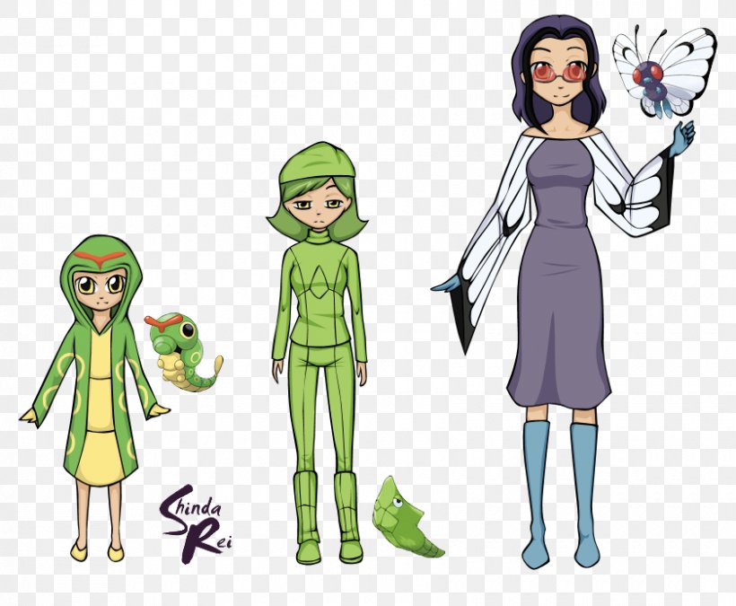 Caterpie Pokémon Metapod Evolution Pokemon Black & White, PNG, 840x692px, Watercolor, Cartoon, Flower, Frame, Heart Download Free