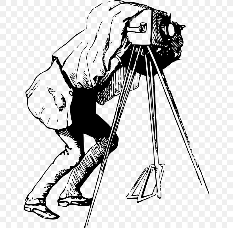 Photographer Photography Drawing Clip Art, PNG, 654x800px, Photographer, Art, Artwork, Black And White, Camera Download Free
