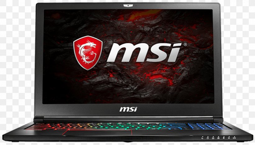 Laptop MSI GS63 Stealth Pro MSI GS63VR 7RF-263FR Stealth Pro Intel Core I7, PNG, 948x542px, Laptop, Computer, Computer Hardware, Display Device, Electronic Device Download Free