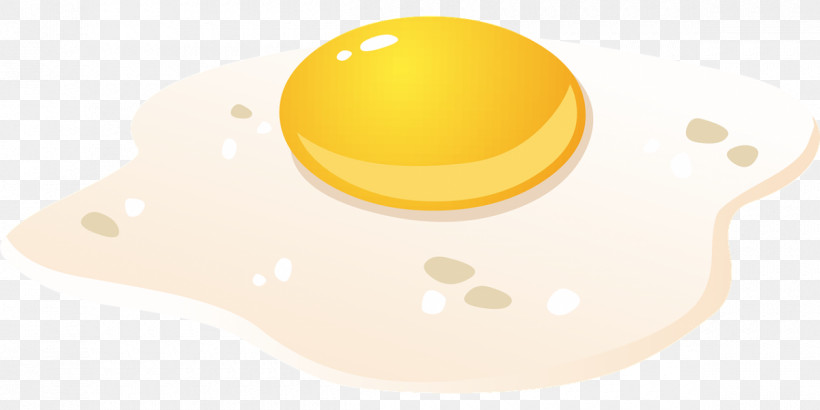 Yellow Fried Egg Egg Yolk, PNG, 1200x600px, Yellow, Egg Yolk, Fried Egg Download Free