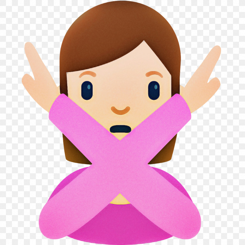 Cartoon Pink Finger Gesture Animation, PNG, 1024x1024px, Cartoon, Animation, Brown Hair, Finger, Gesture Download Free