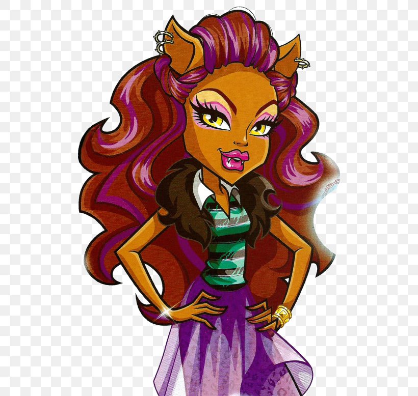 Monster High Original Gouls CollectionClawdeen Wolf Doll Barbie Monster High Original Gouls CollectionClawdeen Wolf Doll, PNG, 540x778px, Monster High, Art, Barbie, Bratz, Caricature Download Free