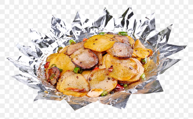 Potato Wedges Teppanyaki Caridea Bacon, PNG, 1060x655px, Potato, Bacon, Beef, Caridea, Dish Download Free