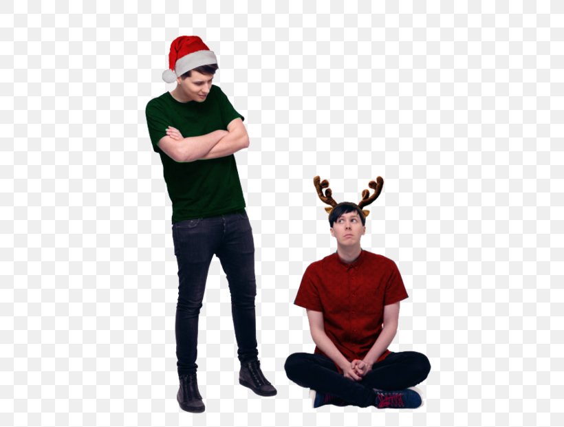 The Amazing Book Is Not On Fire Dan And Phil YouTuber Video, PNG, 500x621px, Amazing Book Is Not On Fire, Christmas, Costume, Dan And Phil, Dan Howell Download Free