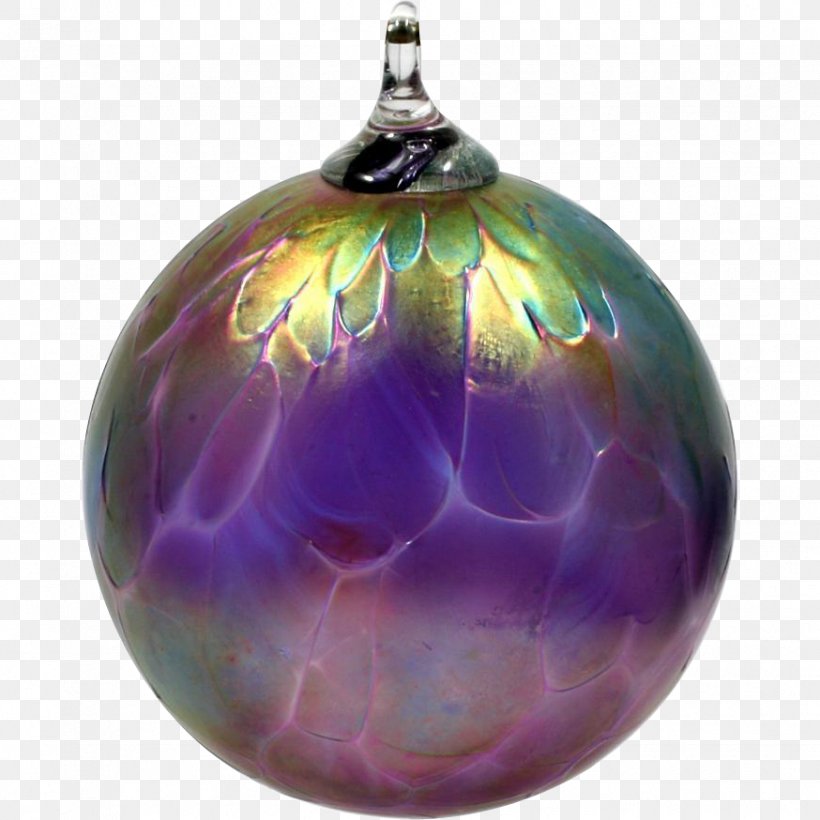 Christmas Ornament Glass Sphere, PNG, 874x874px, Christmas Ornament, Christmas, Glass, Purple, Sphere Download Free