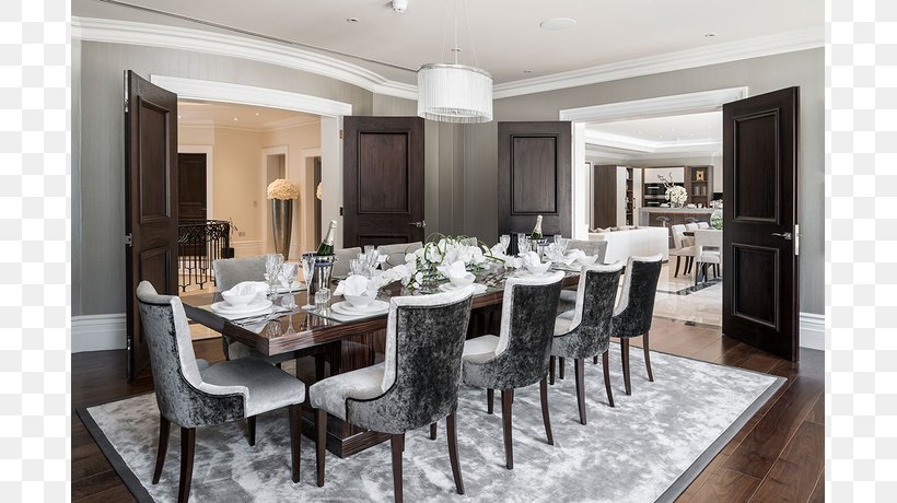 Dining Room Table Interior Design Services Surrey Louise Bradley, PNG, 809x460px, Dining Room, Bedroom, Building, Door, Furniture Download Free