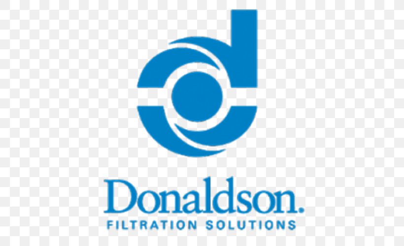 Donaldson Company Air Filter Filtration Heavy Machinery Donaldson Australasia, PNG, 500x500px, Donaldson Company, Air Filter, Area, Blue, Brand Download Free