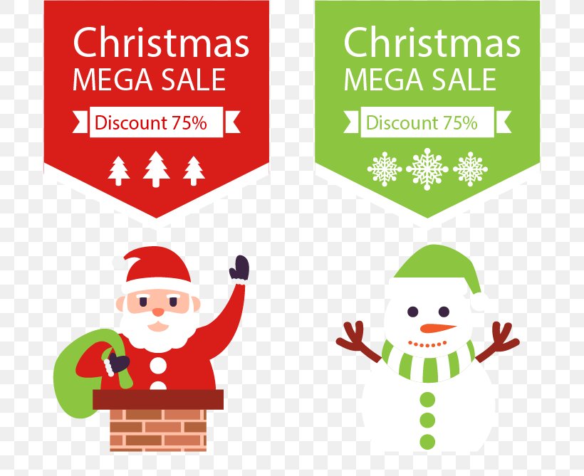 Santa Claus Christmas Tree Banner Clip Art, PNG, 698x669px, Santa Claus, Area, Banner, Christmas, Christmas And Holiday Season Download Free
