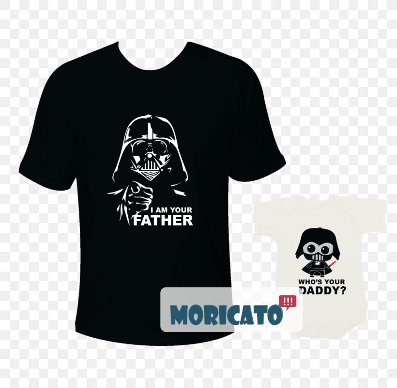 T-shirt Anakin Skywalker Luke Skywalker Father Son, PNG, 800x800px, Tshirt, Anakin Skywalker, Black, Brand, Clothing Download Free